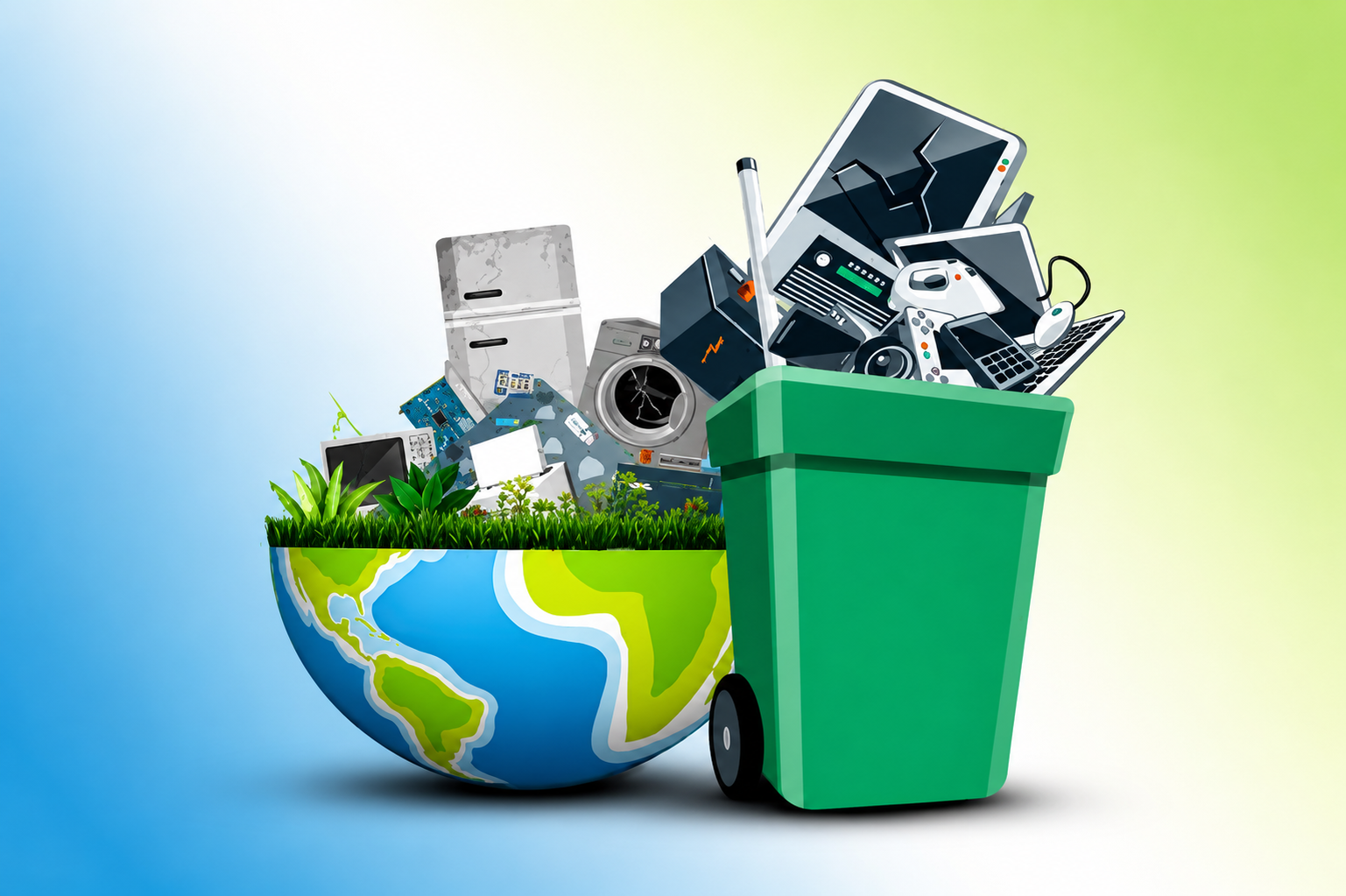 Efforts of e-waste