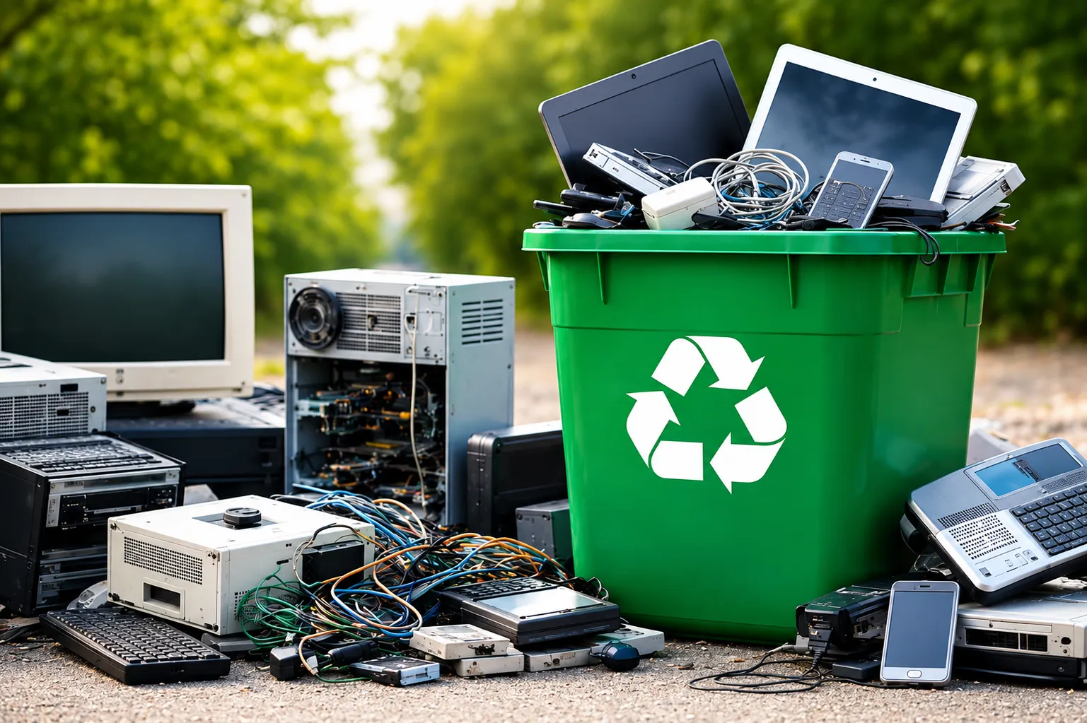 E-waste recycling in Mumbai